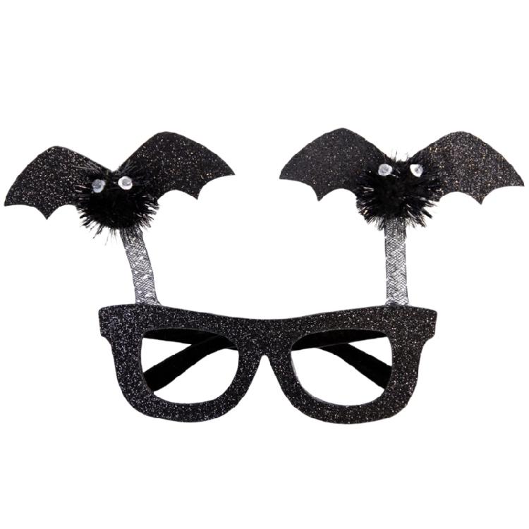 Halloween Theme Eyeglasses Festival Eyewear Holiday Party Spoof Bat Wing Glasses Adult Kids Costume Accessories