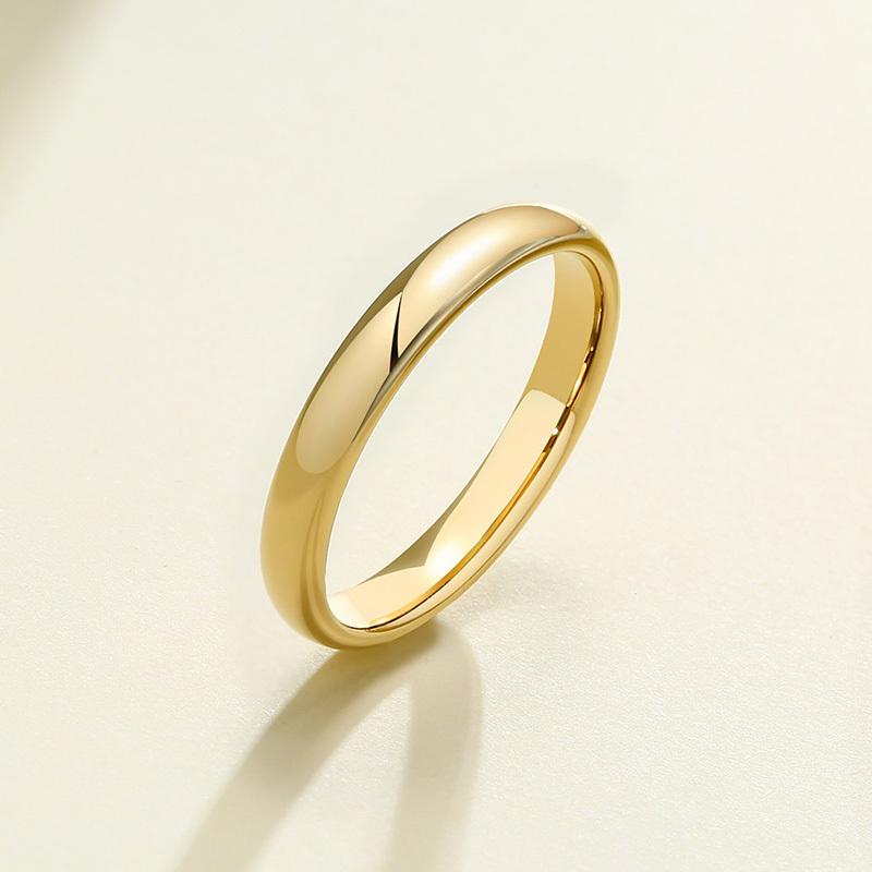 Vnox Anti Scratch Tungsten Wedding Rings for Women Men Simple Classic Wedding Bands for Couples Basic Jewelry