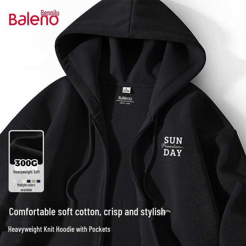 Baleno Men s Heavyweight Hooded Sweatshirt 2XL