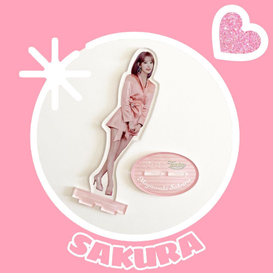 

[Б/У] IZ*ONE Twelve (Остерегаться) Акриловая подставка Сакура Мияваки