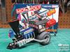 MPC Leading Rail Rod Custom Locomotive Monopoly Plastic Model MPC945 Molding Color 1/25