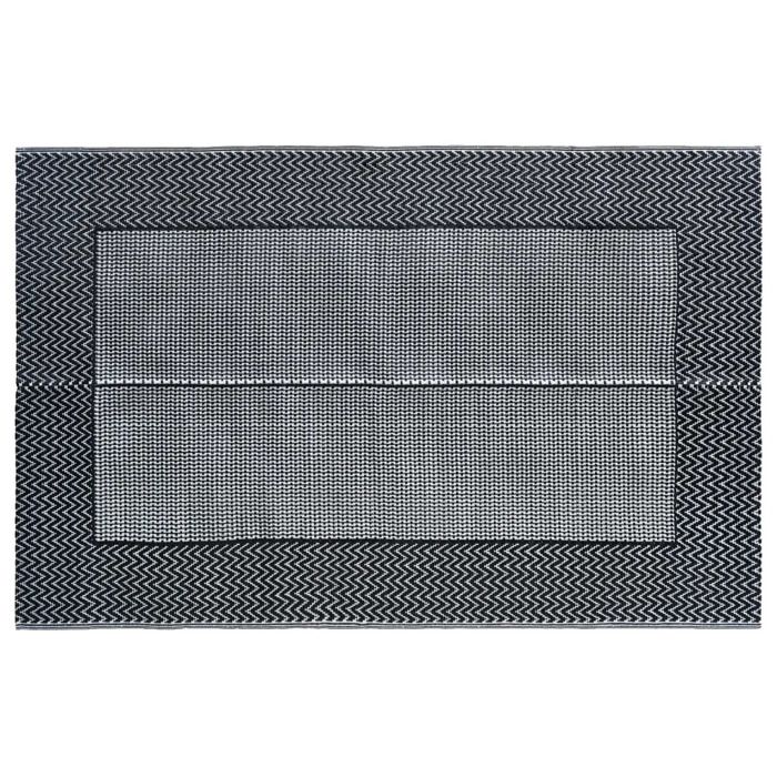 Tapis d'extérieur - vidaXL - PP - 120 x 180 cm - Gris - Moderne