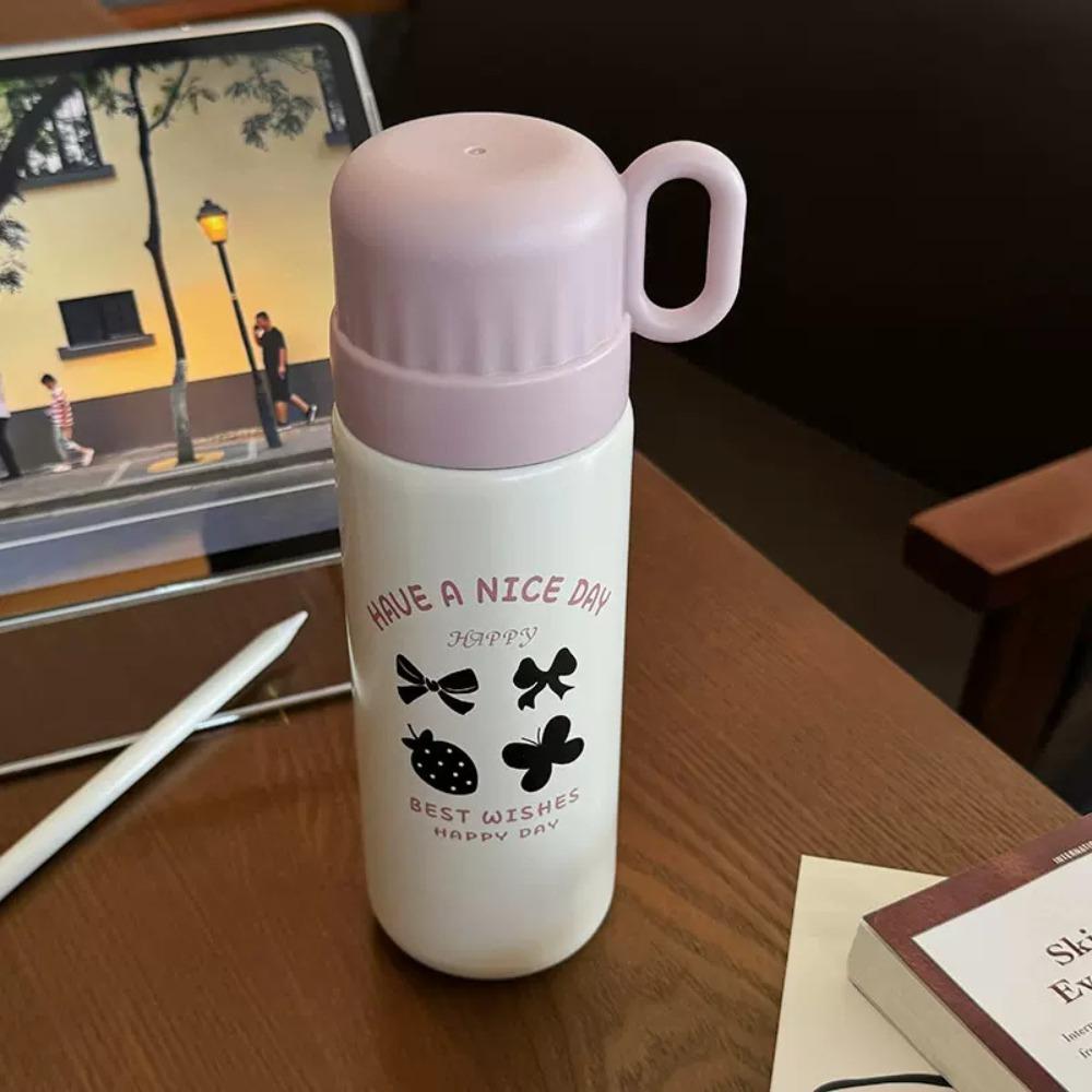 Large Capacity Insulated Water Bottle Heat-Resistant Office Coffee Cup  Travel Tumbler