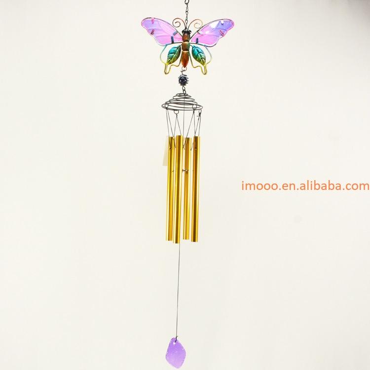 Factory Price Metal Multi-tube Wind Chime Home Decoration Ornaments Wedding Birthday Hanging Pendant Gift