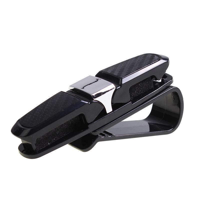Carbon Fiber Multifunctional Car Glasses & Ticket Clip