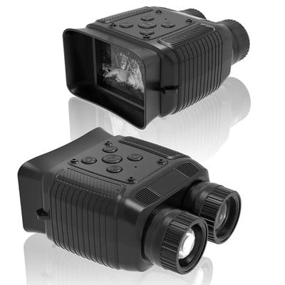 Taşınabilir Mini 300m Kızılötesi Dürbün Gece Görüş 1080p Açık Teleskop 8x Zoom Dijital 10x Optik Lens Avcılık Kamp için
