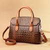 2025 Trendy Retro Crocodile Pattern Women's Crossbody Handbag