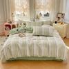 2025 New Spring and Summer Quilt Cover Three-piece Skin-friendly Grinding 13070 High-count Cotton Four-piece Bedding