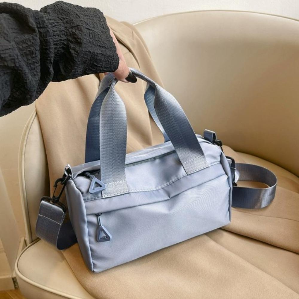 Large Capacity Nylon Crossbody Bag Multi Pocket Tote Bag Korea Style Small Gym Bags  Travel