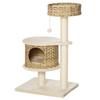 Cat Tree 95 Cm Cat Tower with Cave, Play Ball, Sisal Posts, Large Platform, Multi-Level Cat Scratching Tree, Climbing Tree, for Cats Under 5 Kg
