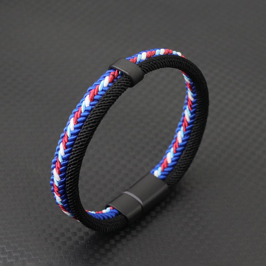 Unique Thread Bracelet Unisex Detachable Magnet Buckle Bangle Outdoor Camping Leisure Versatile Accessories Gift For Lovers