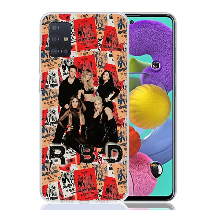 

F-Fashion RBD R-Rebelde Phone Case for Samsung Galaxy A52 A51 A50S A12 A22 A32 A72 A10S A30S A31 A71 Note 20 Ultra 10 Plus S10 G Samsung A10S