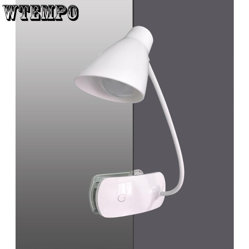 Long-term New Rechargeable Eye-protection Touch Desk Lamp with Clip