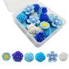 Upgrades Flower Shape Tacks Creative Push Pins Decorative Thumb Tacks for Bulletin Board Picture Display In Office/Home