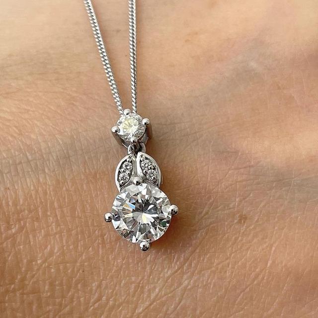 

Новое поступление, женское ожерелье с подвеской геометрической формы, модные универсальные женские аксессуары, блестящие свадебные украшения 42cm