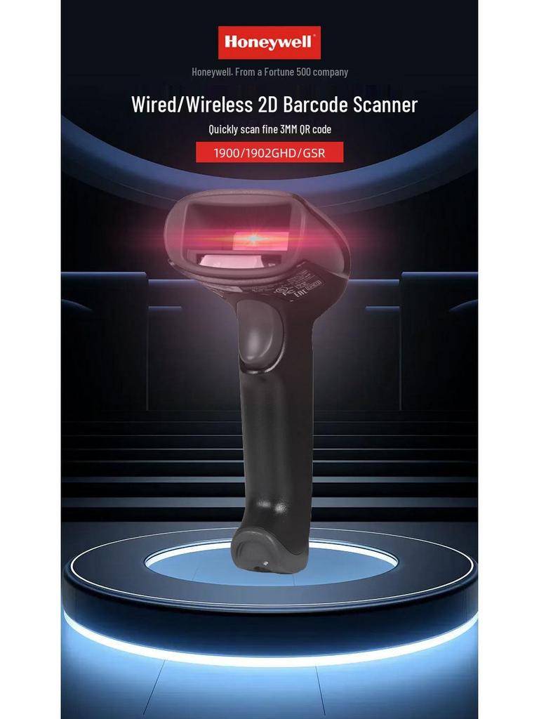 Honeywell 1900GHD/1902GHD Industrial Wireless Barcode Scanner