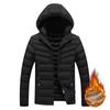 Light Clothing Cotton Comfortable and Versatile Jacket Men's Models Winter Slim Removable Cap Padded Thickened Hooded Jacket Men