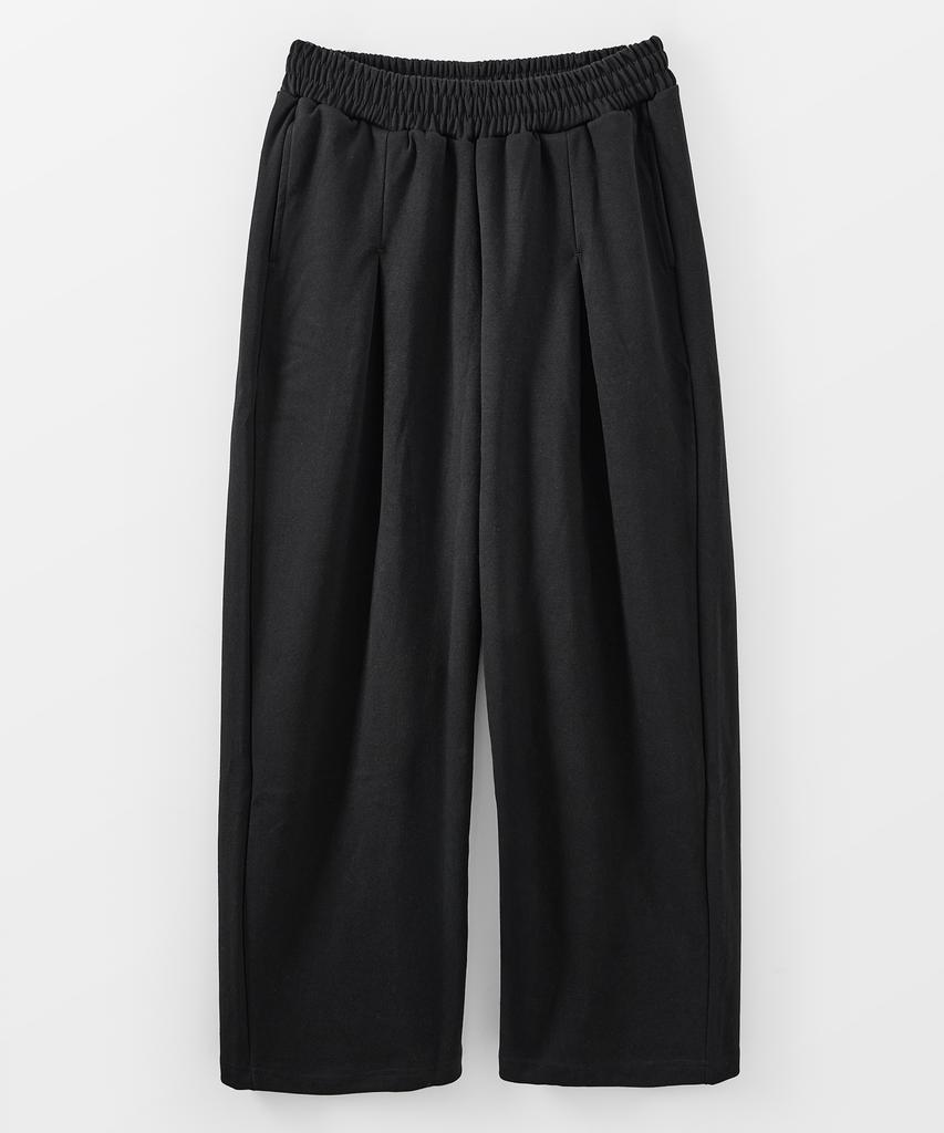 TAKEASY Essential Wide Sweatpants (Black)