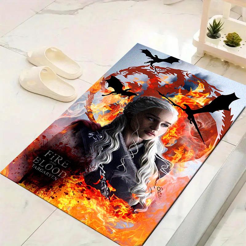 Thrones Game Carpet Rug for Living Room Bedroom Home Sofa Decoration,Kids play Non-slip Floor Mat