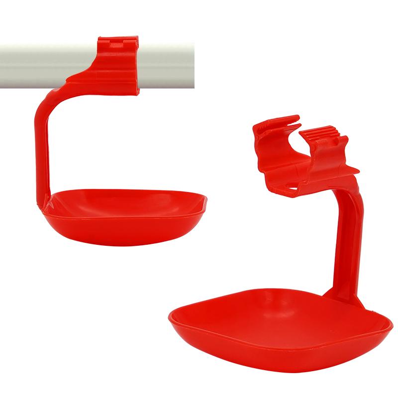 10pcs Chicken Drinking Bowl Hanging Cup Plastic  Automatic Poultry Water Bowl Chicken Duck Quail Poultry Feeding Equipment