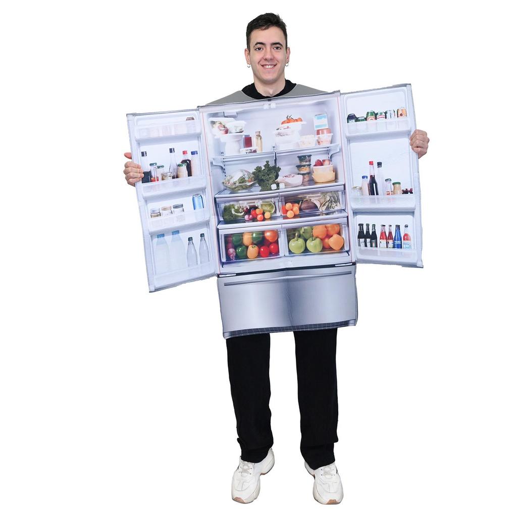 In Stock Creative Halloween Role-Playing Refrigerator Character Cosplay Costumes for Parties and Bars