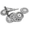 12Pcs/set 22mm Hss Cutting Disc Circular Saw Blade Metal Cut Off Abrasive Tools For Dremel Rotary Tool Cutting Blade