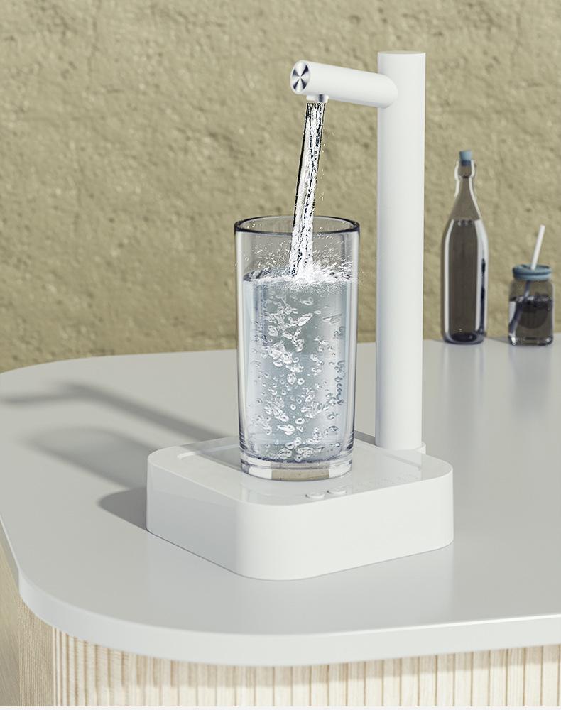 Intelligenter Tischwasserspender: Elektrische Pumpe für Flaschenwasser, Mini-Teezubereiter