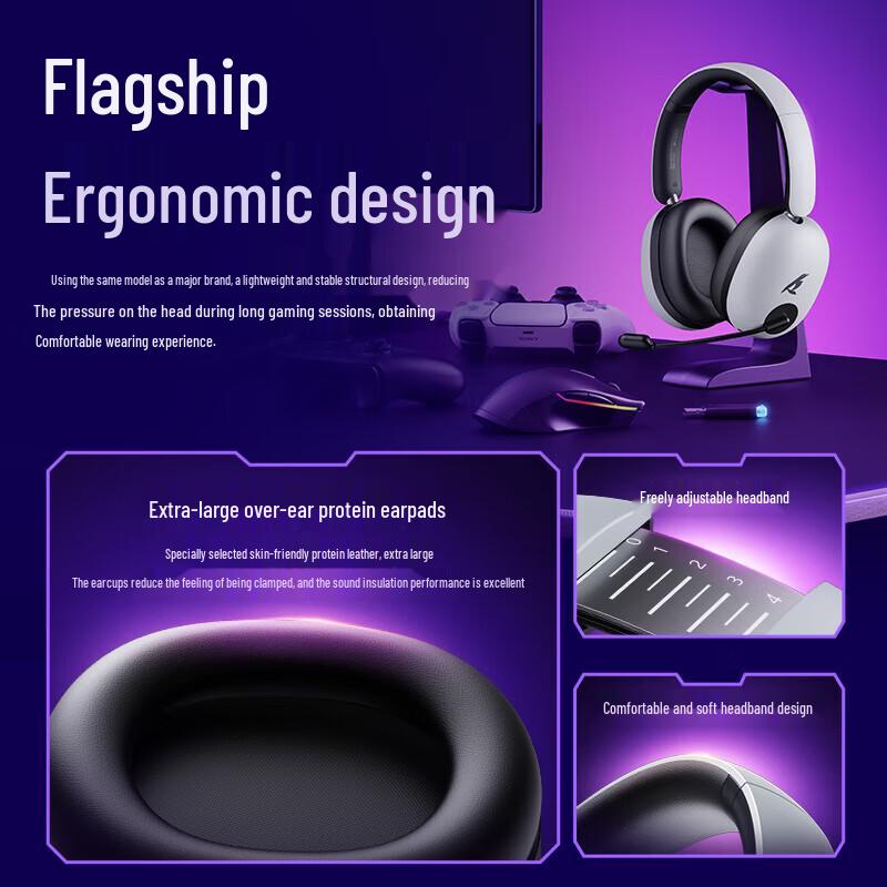 Picun UG10A Noise-Cancelling Wireless Gaming Headset