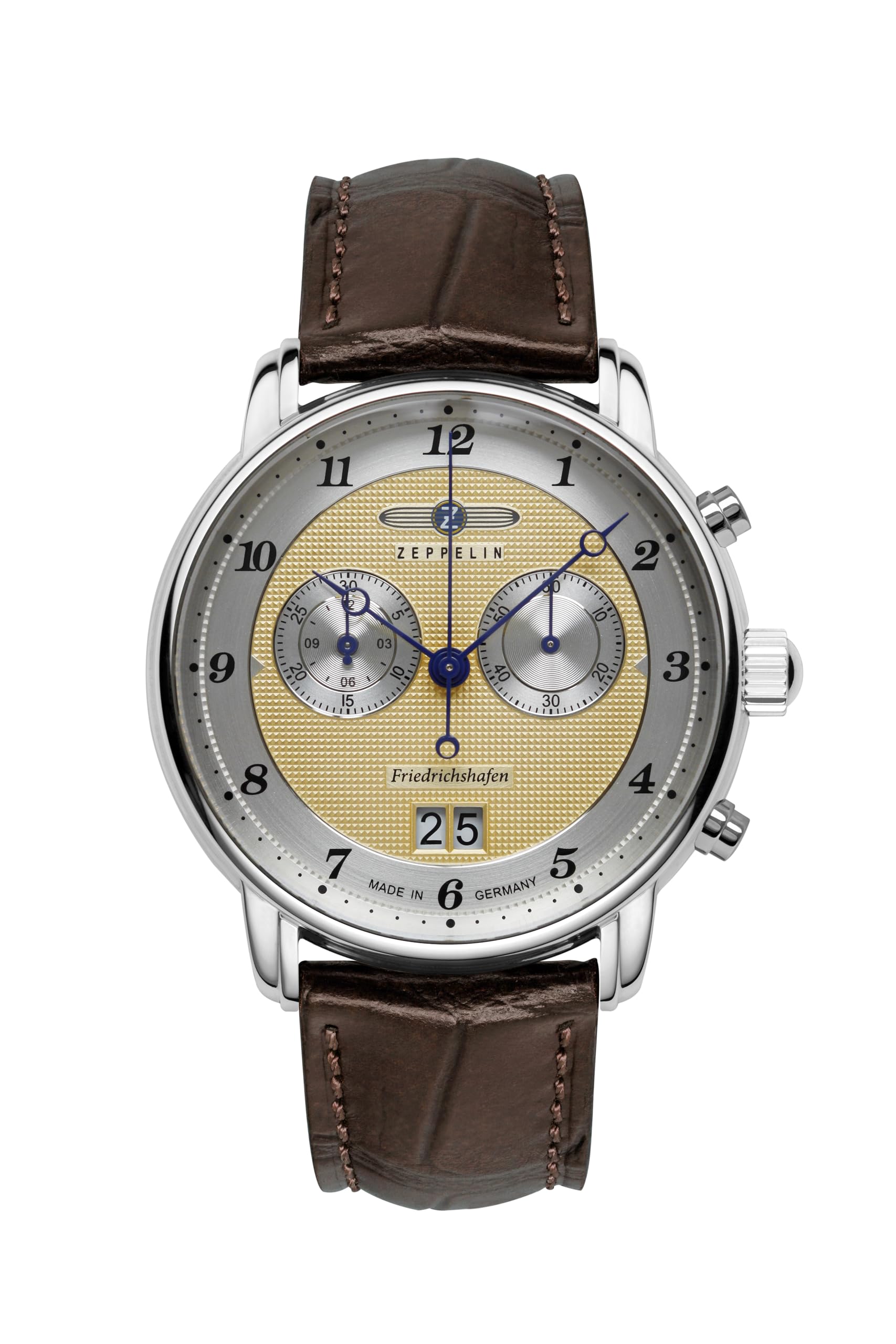 

[Zeppelin] Friedrichshafen 8584-5 Men s Watch, Brown [Used]