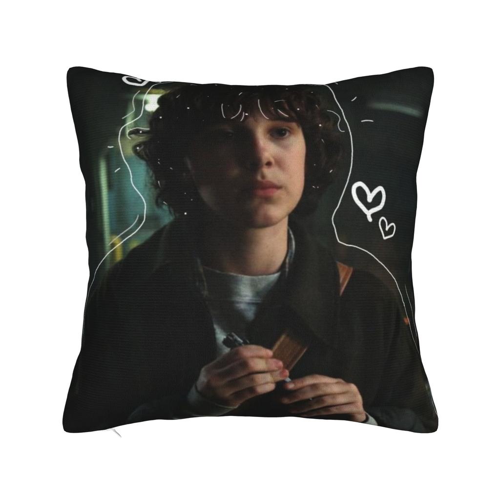 Federe Cuscino Will Byers Merch Copricuscino Morbido Copricuscino da Lancio Decorazione Soggiorno con Cerniera Multimisura
