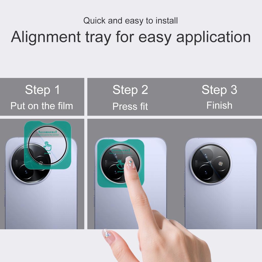 For Redmi K80 Ultra 5G Glass IMAK High Definition Glass Lens Film Self-positioning Version