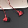 In-Ear Kabelgebundenes Headset mit Mikrofon 3,5 mm Stereo-Stecker Mode Geflochtenes Kabel Riss