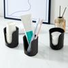 1pcs Disposable Cup Dispenser Rack Storage Holder Plastic Shelf for Water Tea Mugs Display Stand Household Organization Supplies