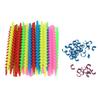 Hair Perm Rods Spiral Hair Perm Rods DIY Plastic Hair Rods Curlers Heatless Hair Curling Rods for Hair Styling