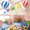12In Colorful Lollipop Hot Air Balloon Paper Lantern,DIY,Foldable,Reusable|For Party Decoration,Christmas,Wedding, and Birthday