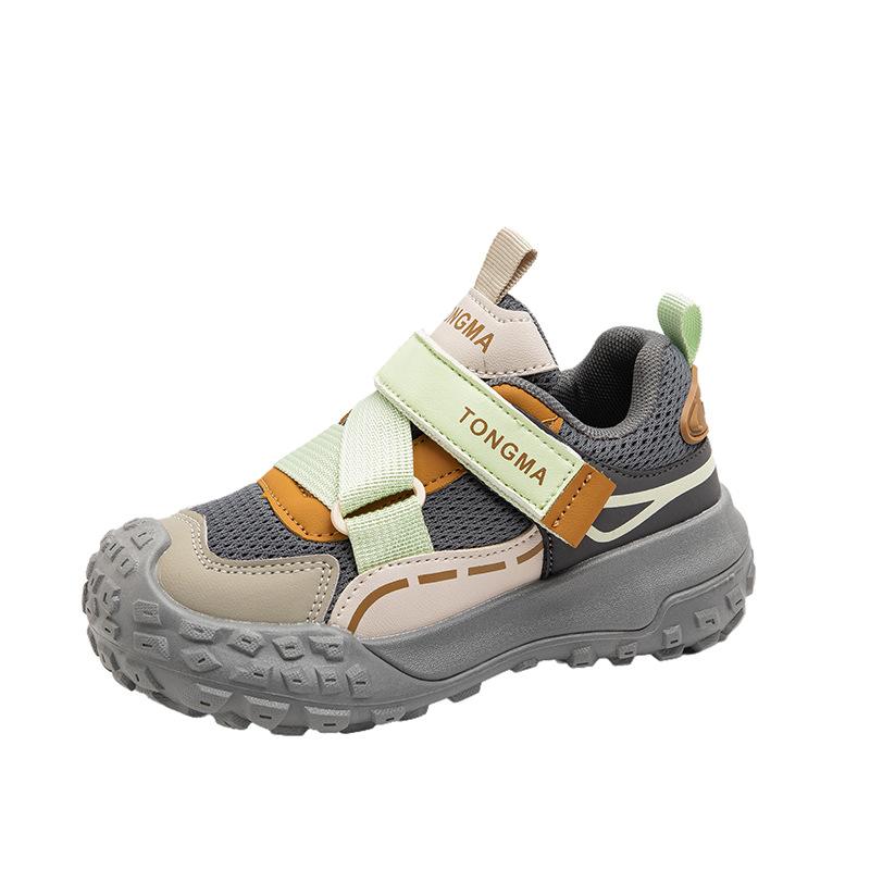 Dívčí módní sportovní boty podzimní dětské běžecké boty měkká podrážka módní cestovní boty