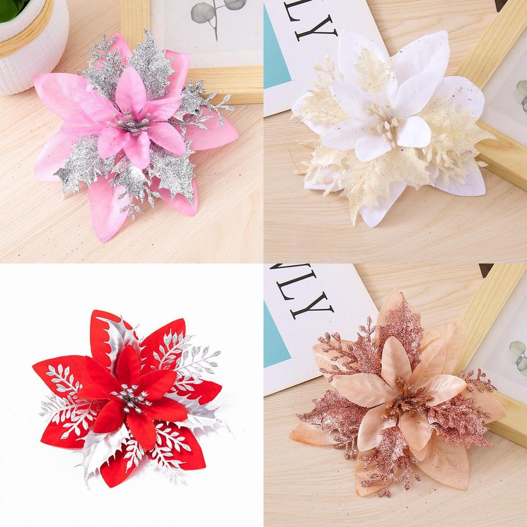 Christmas Flower Assortment With Premium Plastic Material For Festive Tree And Decor Accents