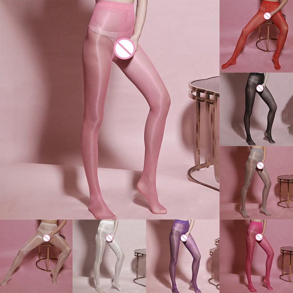 Glatte strømpebuksestrømper for menn Utral-tynn fri størrelse