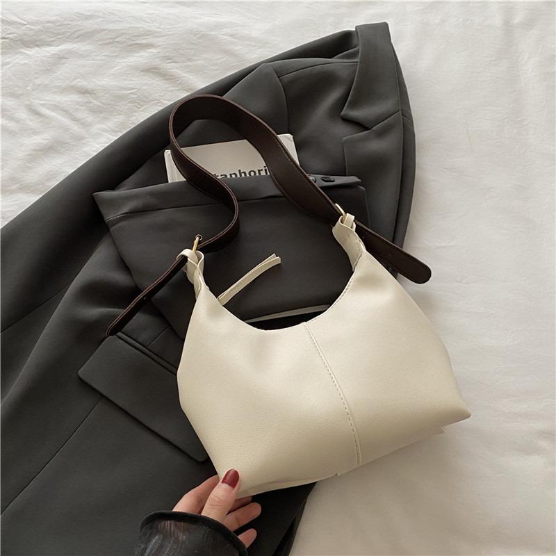 Retro-Kommuter-Textur-Umhängetasche Damenmode Temperament Achseltasche Tragetasche Mode Damen