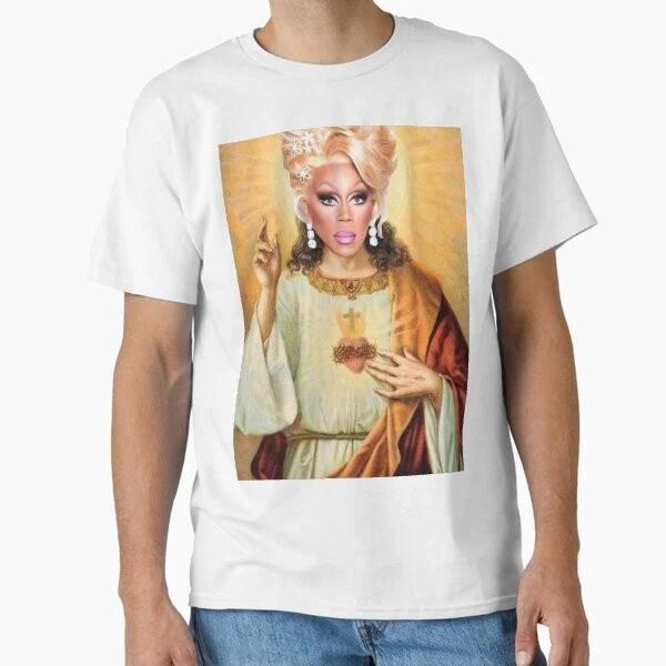 Drag Jesus Classic TShirt Made In UsaAus TShirt S2xl S