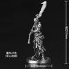 Paintable Metal Tribal Giant Figure Fantasy Warrior Soldier Model Handmade Collectible Toy Gift for Boys Tabletop Game Decor