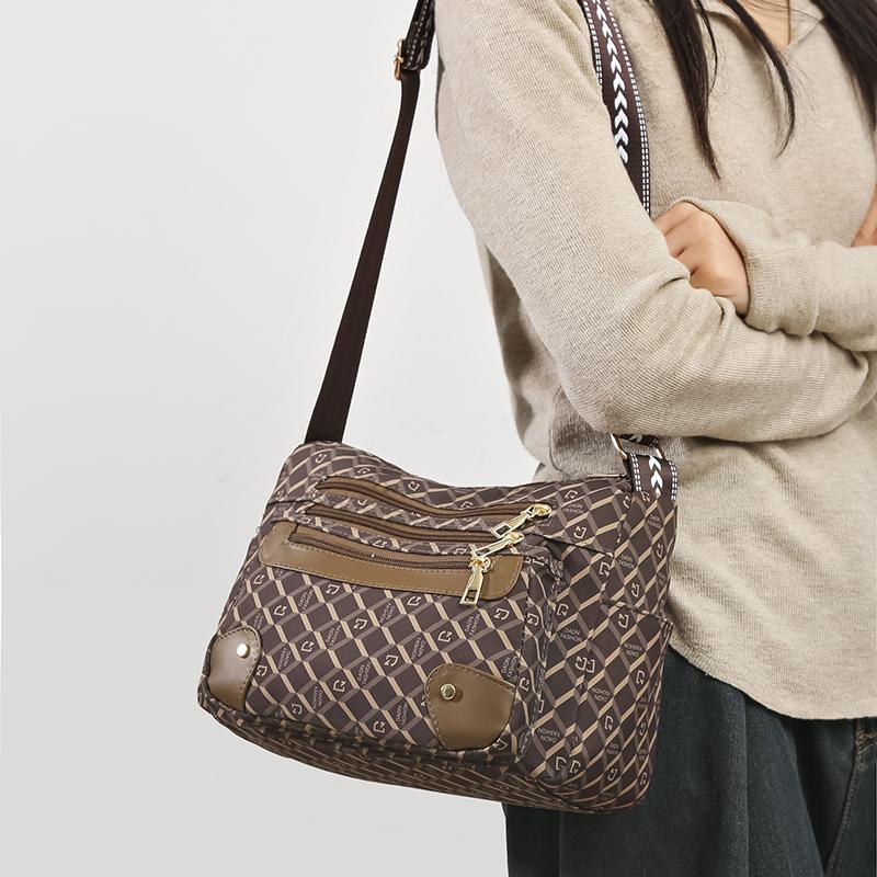 Damen-Umhängetasche mit mehreren Taschen, Muttertasche, große Kapazität, Reise-Umhängetasche