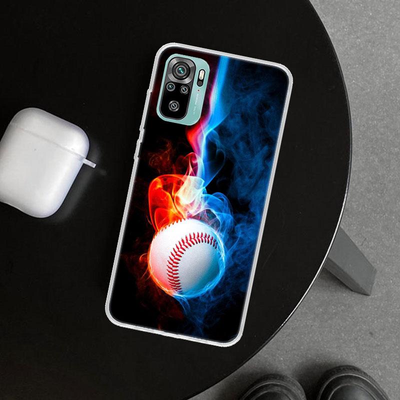 Baseball Sport Phone Case Cover for Xiaomi Redmi Note 15 14 13 12 11 Pro Plus 14S 12S 11S 11T 11E 10S 10 Customized Fundas Redmi