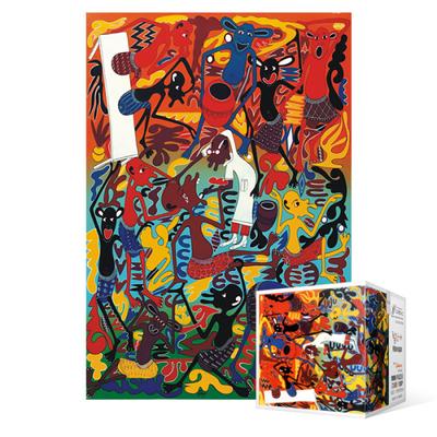 108-piece Jigsaw Puzzle / African Doctor (mini), Popular Korean Puzzle
