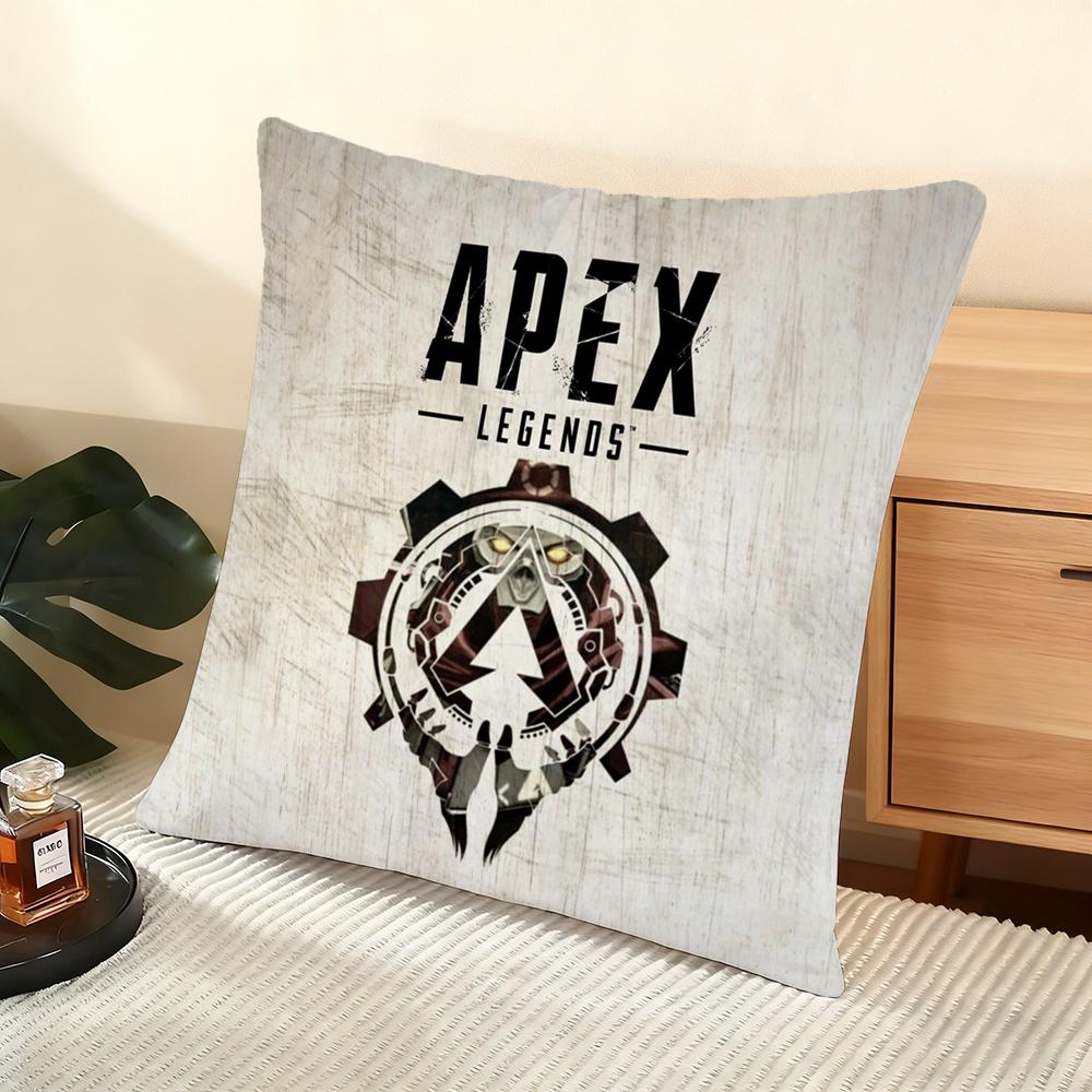 Game A-Apex Legends Cushion Cover Soft Short Plush Pillow Cover Smooth Cozy Texture Aesthetic Cushion Case Home Decor