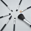 7Pcs Makeup Brushes Black Set Professional Cosmetic Powder Eye Shadow Foundation Blush Lip Eyebrow Make Up Brush Beauty Tool