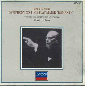 

CD KARL BOHM - Bruckner Symphony No.4 GTC1007 POLYDOR Japan Classical Used