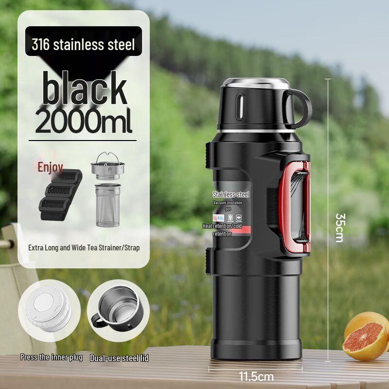 Naijiang 316 Stainless Steel Large Capacity Insulated Water Bottle