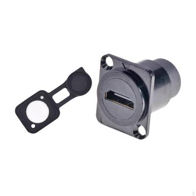 D Type Pass Through Connector Display Coupler Module Data Network Transmission Interface Portable