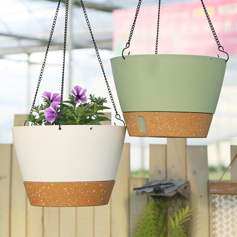 Gardening Hanging Basket Home Garden Hanging Flowerpot Indoor Wall Hanging Plant Pot Outdoor Plant Hanger Garden Storage Basket